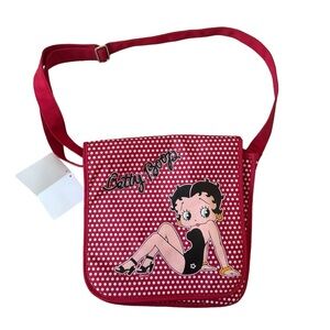NWT Betty Boop Crossbody Messenger Bag